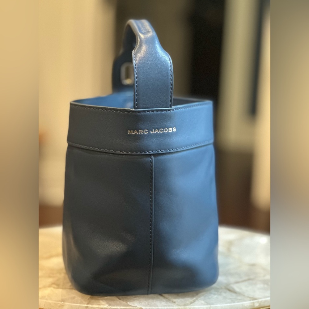 Marc Jacobs The Dual Small Bucket Bag in Blue Sea 🌊 Gorgeous NWOT - Picture 15 of 15